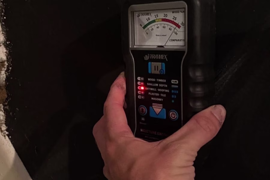 termite inspection moisture meter